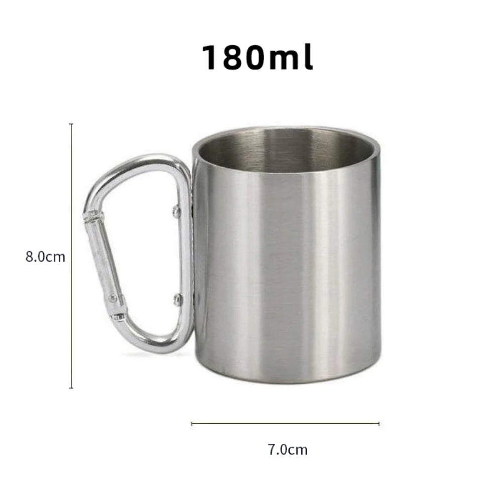 Double-layer Water Cup Stainless Steel