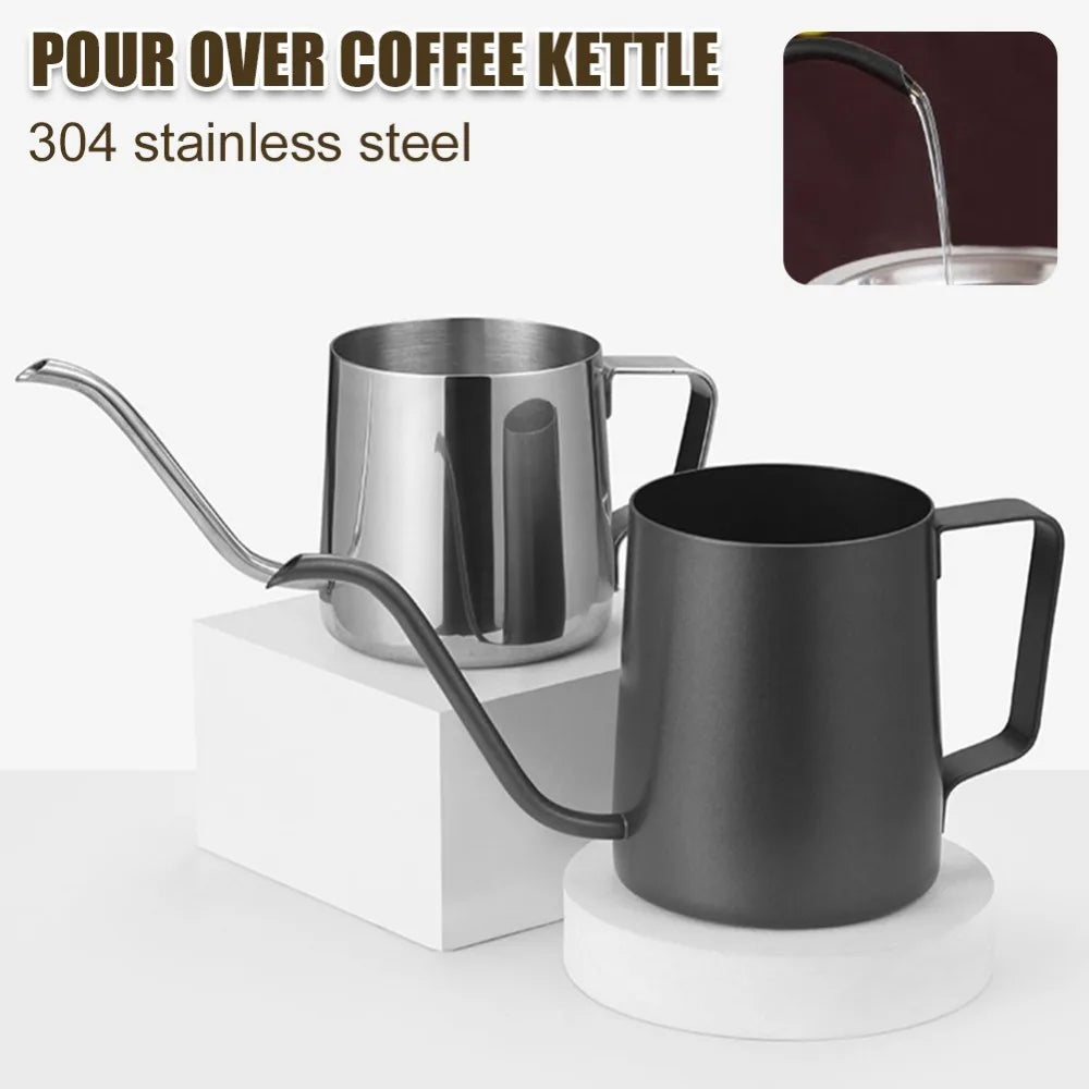 Stainless Steel Goose Neck Coffee Pot