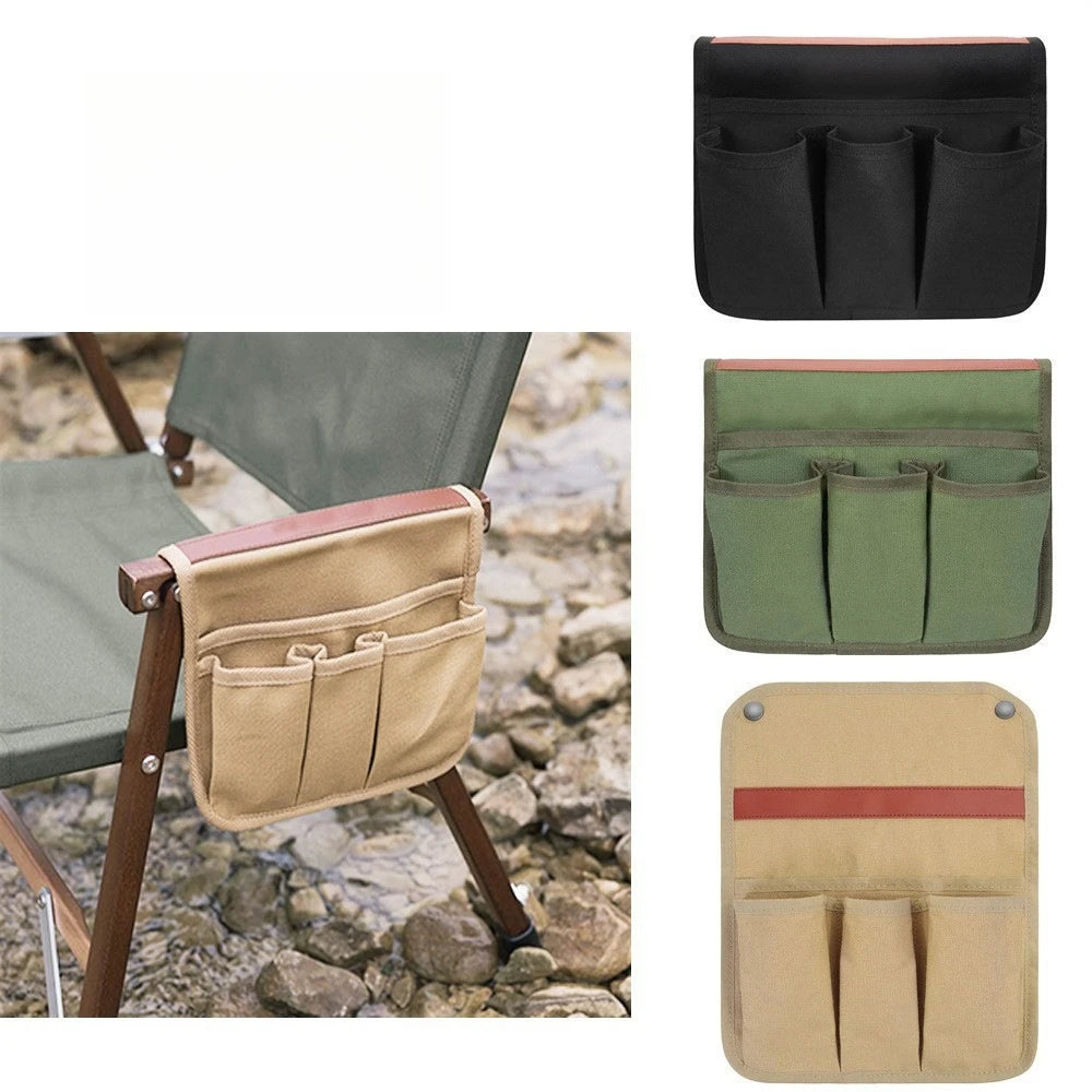 Camping Chair Armrest Organizer