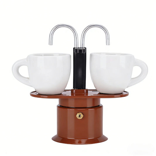 Dual-Pour Moka Pot