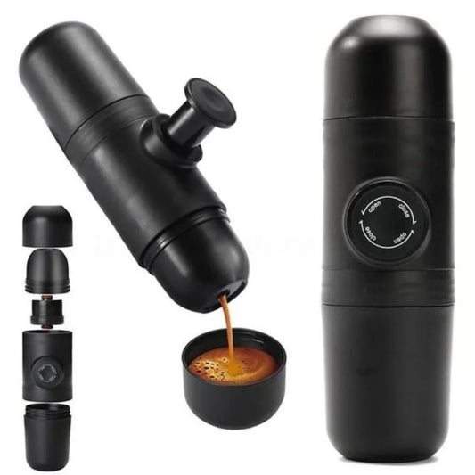 140ml  Mini Hand Press Manual Coffee Machine Portable Capsule