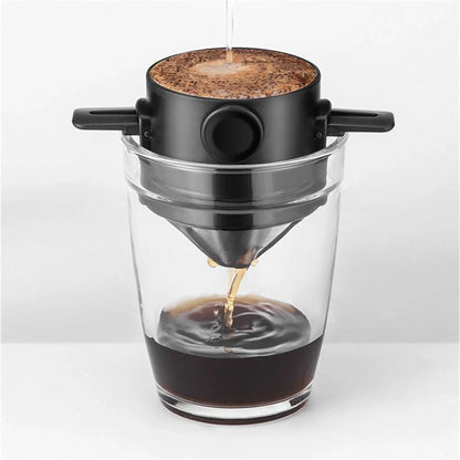 Pour Over Coffee Maker Set With Stainless Steel