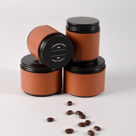 Vintage One-Way Valve Coffee Tin