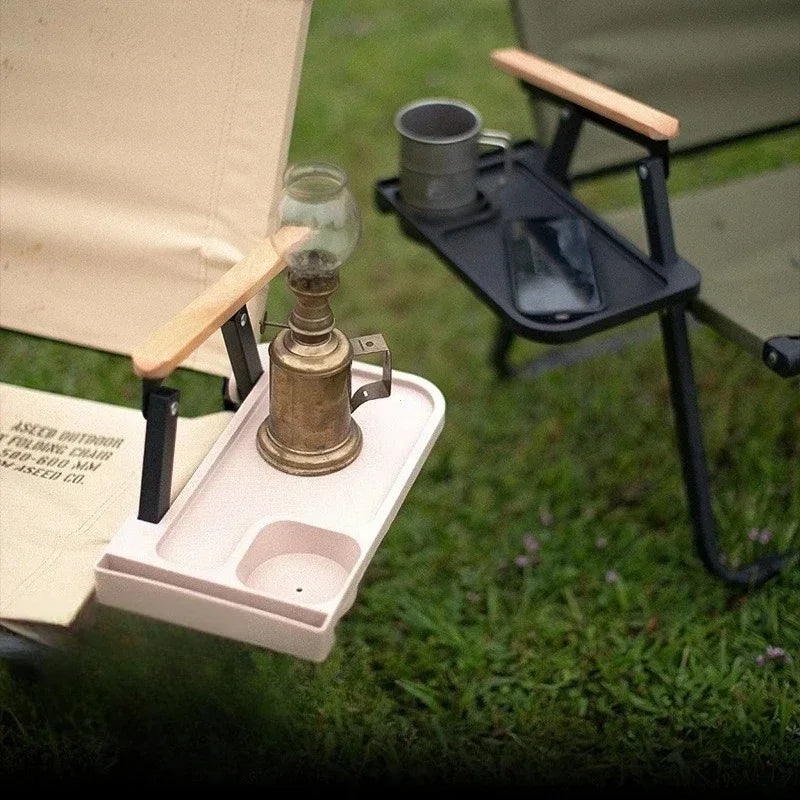 Outdoor Camping Chair Side Storage Tray