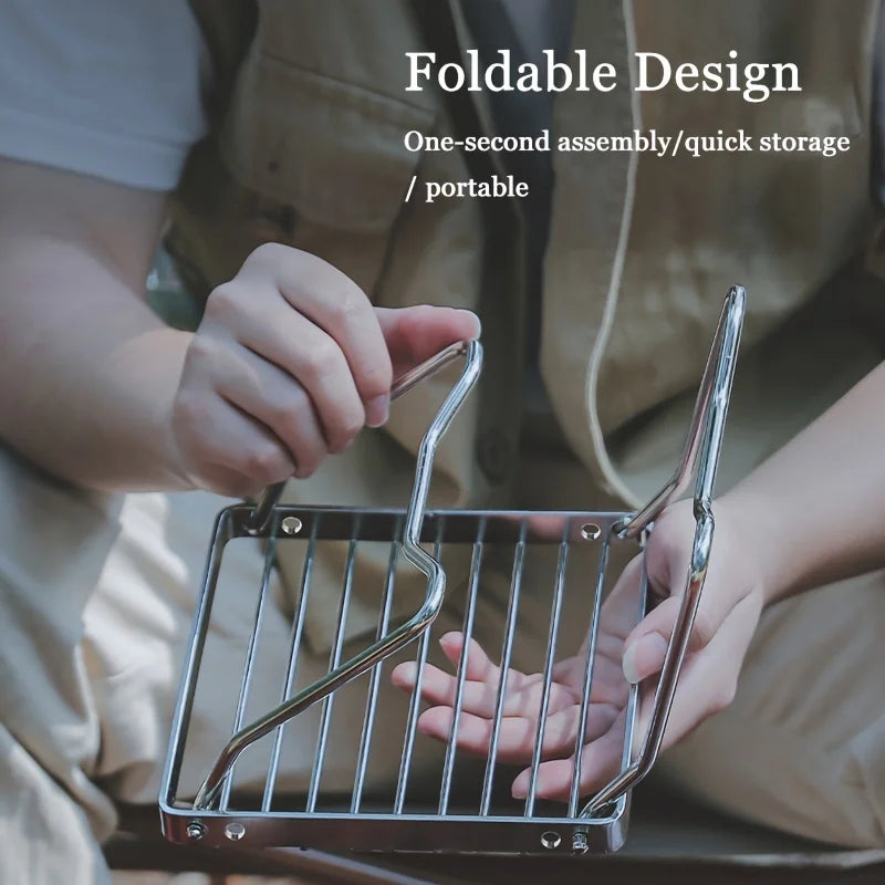 Outdoor Stainless Steel Stove Holder