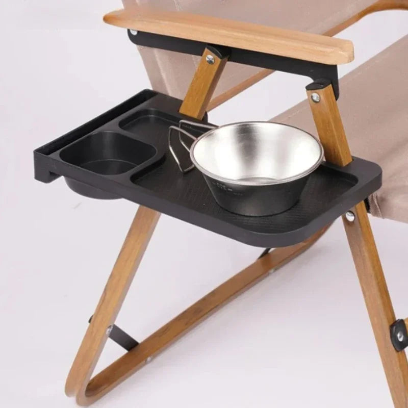 Outdoor Camping Chair Side Storage Tray