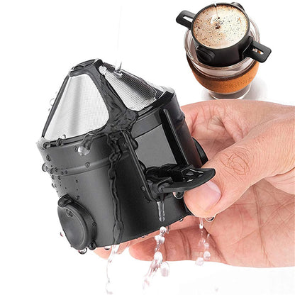 Pour Over Coffee Maker Set With Stainless Steel
