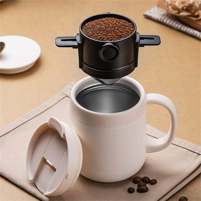 Pour Over Coffee Maker Set With Stainless Steel