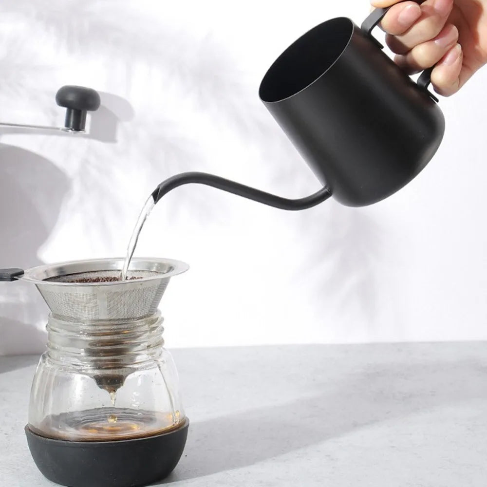 Stainless Steel Goose Neck Coffee Pot