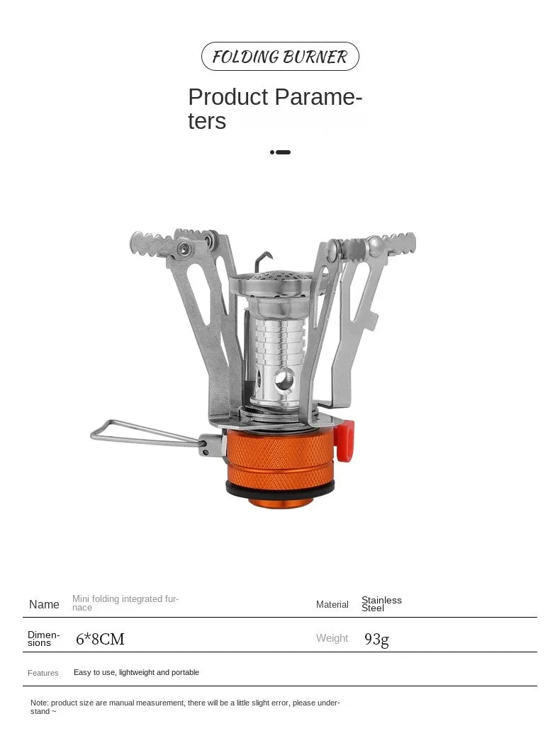 Ultra-light Foldable Outdoor Stove
