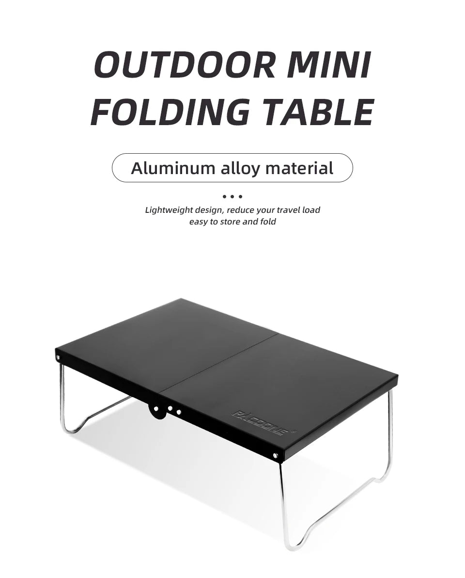 Camping Portable Foldable Table Small Coffee Tables Ultralight Outdoor Hiking Picnic Table MDF Mini Folding Table New