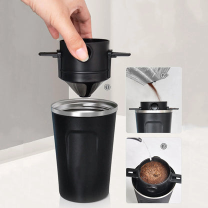 Pour Over Coffee Maker Set With Stainless Steel
