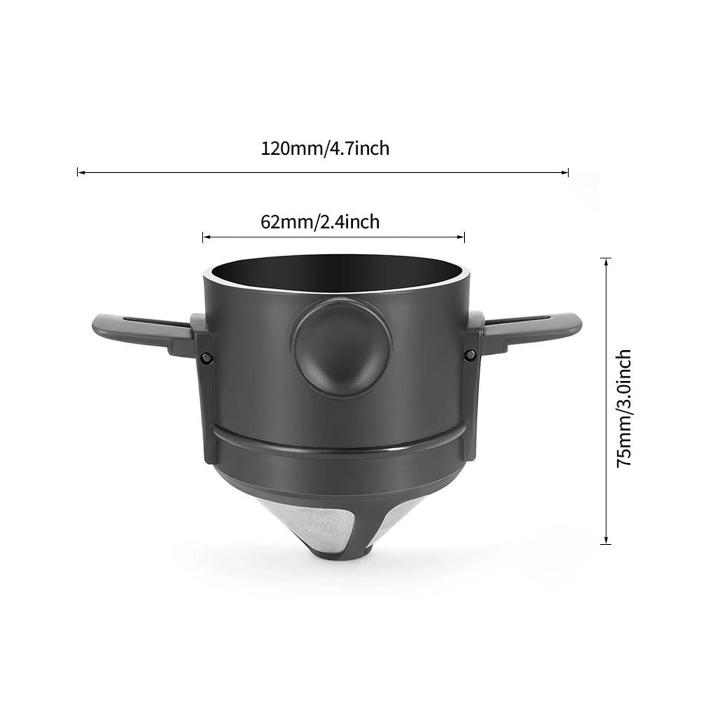 Pour Over Coffee Maker Set With Stainless Steel