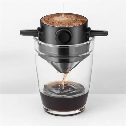Pour Over Coffee Maker Set With Stainless Steel