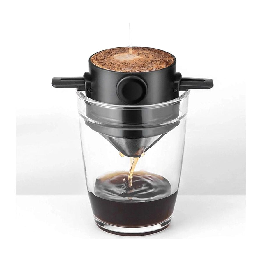 Portable Stainless Steel Pour Over Coffee Dripper